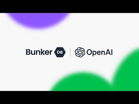 Bunker DB + Open AI, más powerful que nunca